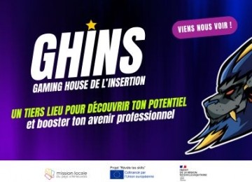 Révèle tes skills, un concept innovant d’accompagnement et un lieu atypique : la Gaming House de l’Insertion